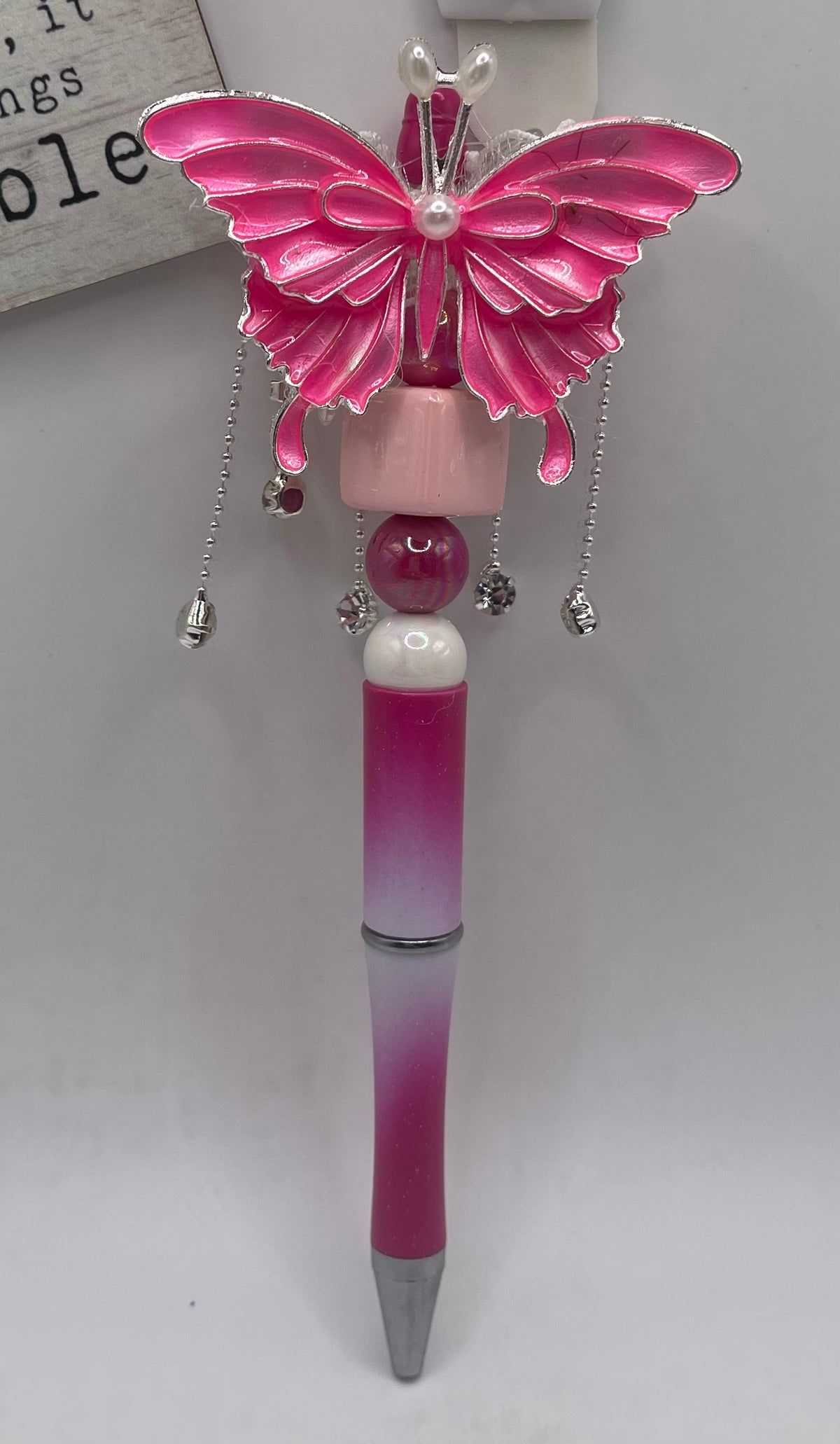 Fancy Beaded Pen #9