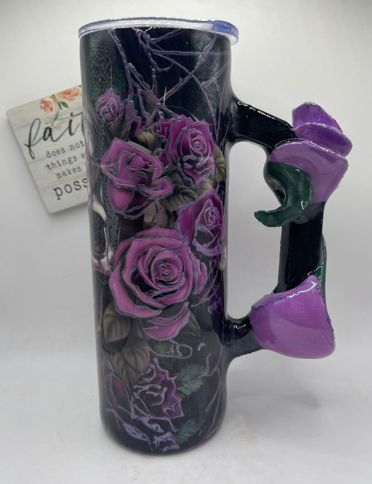 20oz. with 3D ROSE HANDLE