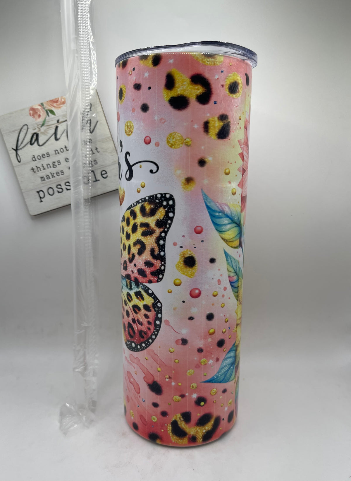 20oz Tall Skinny Happy Mother's Day
