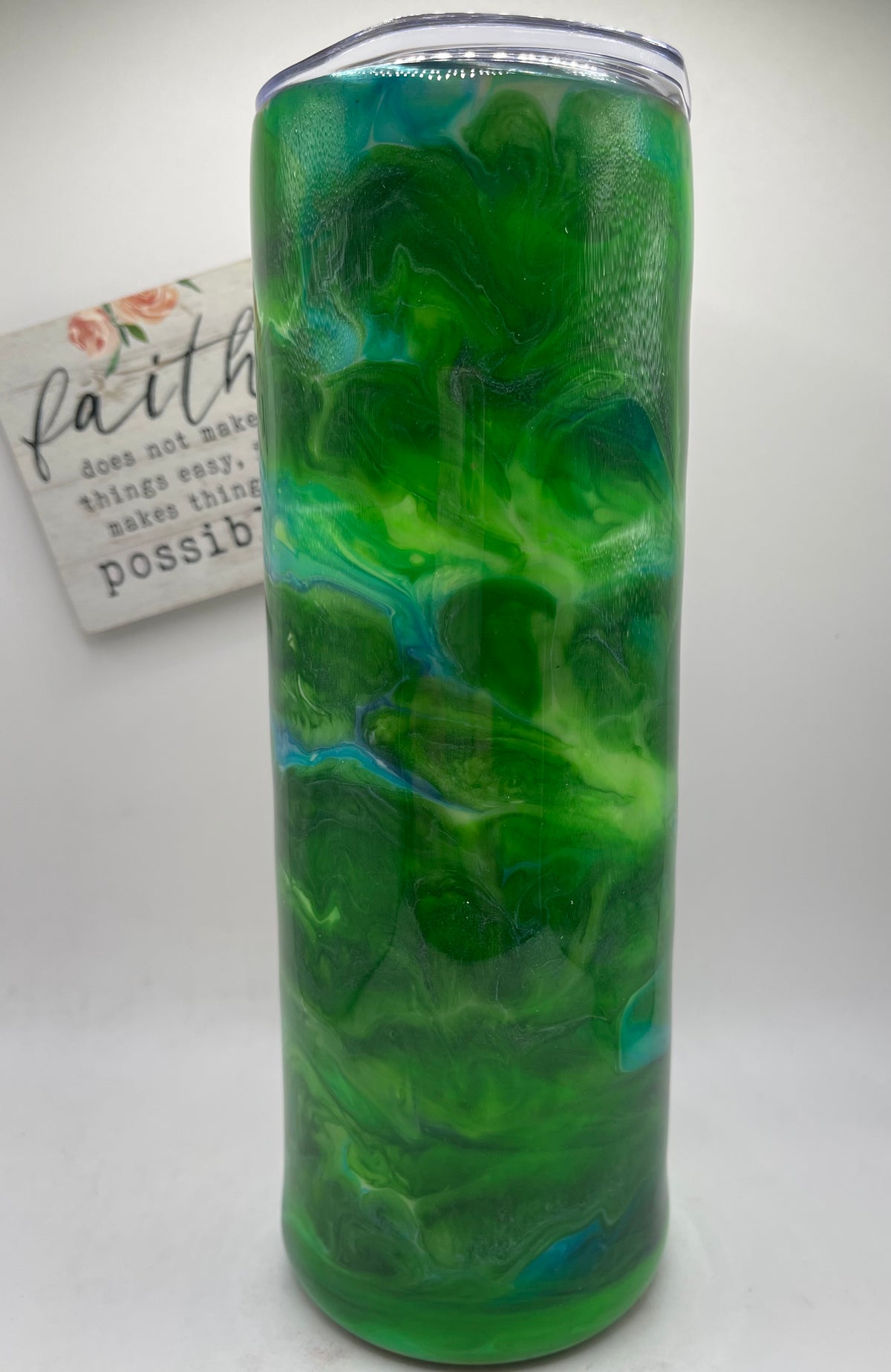 20oz. Ink drop epoxy Bass