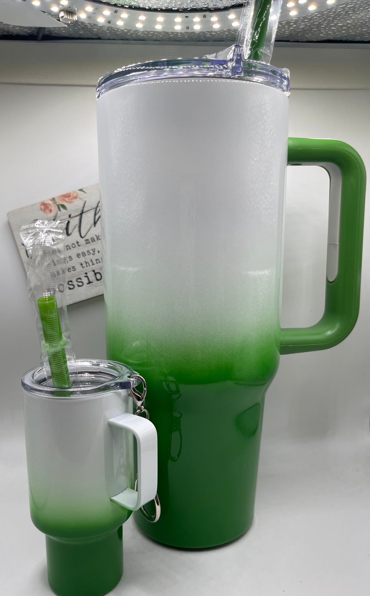 40oz Tumbler plus 40z Mini shot set #62