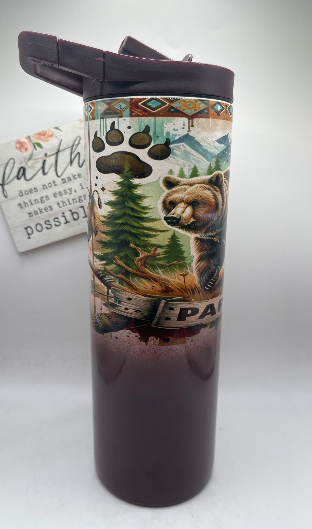 20oz Sublimation Dual Lid #11