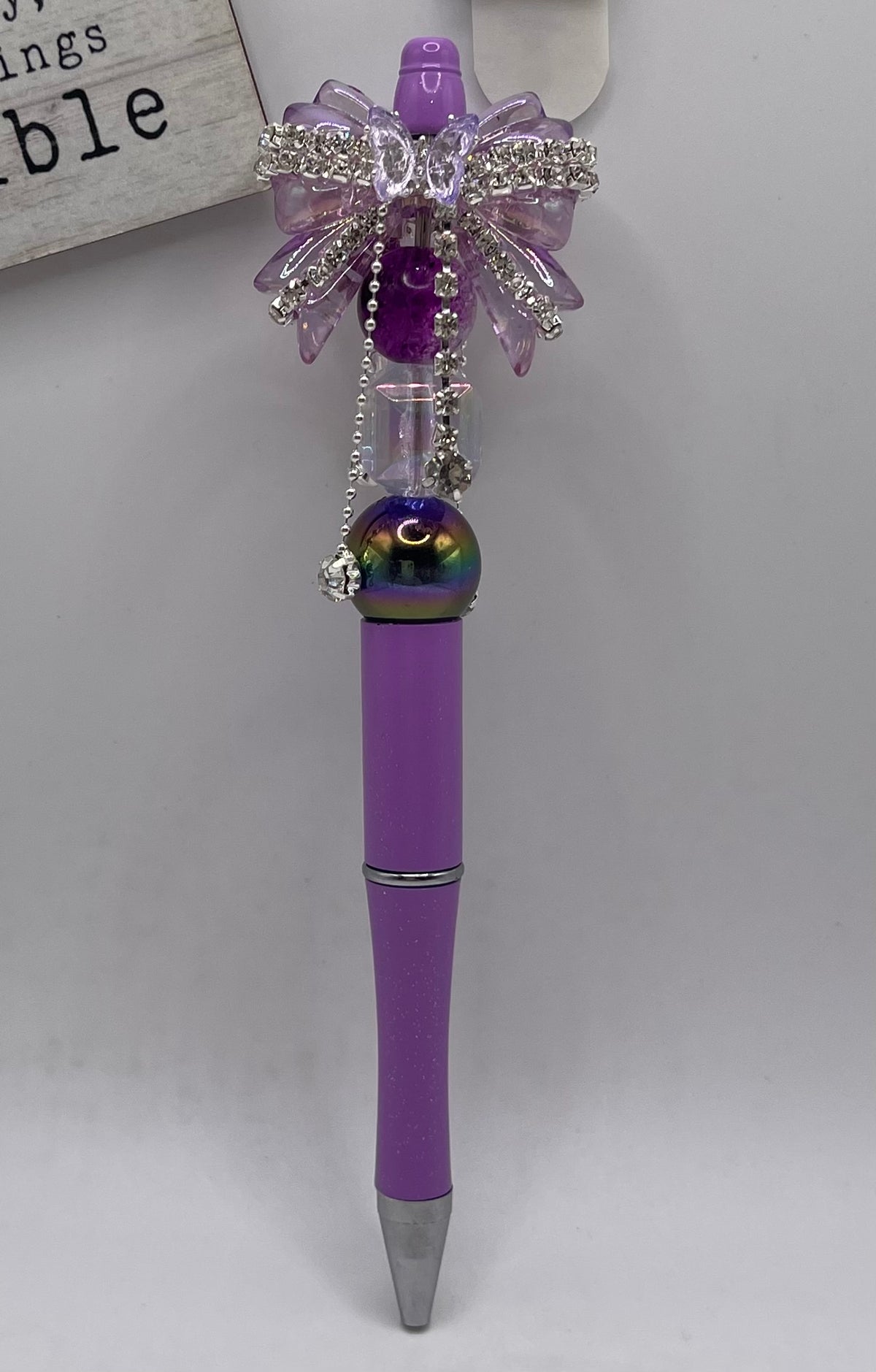 Fancy Beaded Pen #1