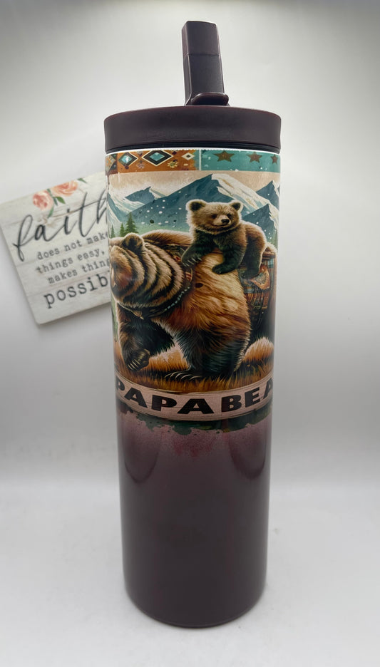 20oz Sublimation Dual Lid #11