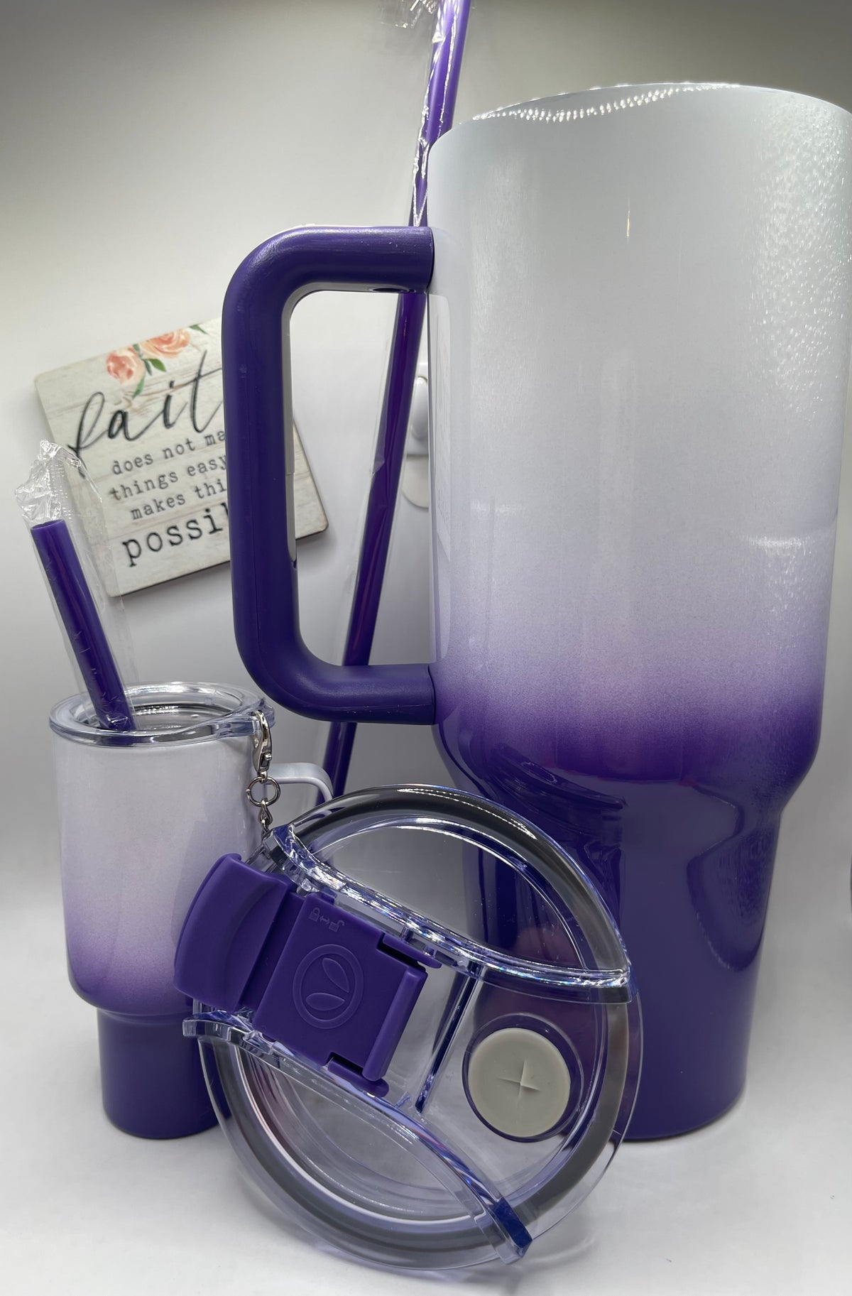 40oz Tumbler Plus 4oz.Mini Shot Custom