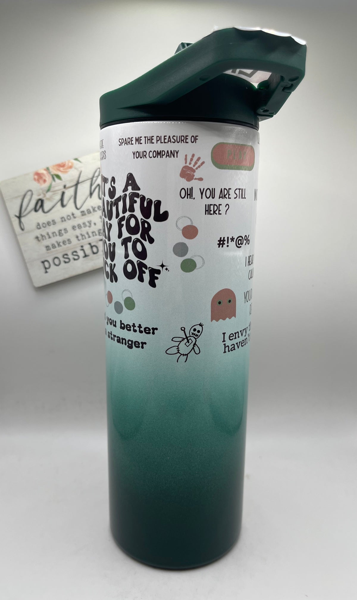 20oz Sublimation Dual Lid #5