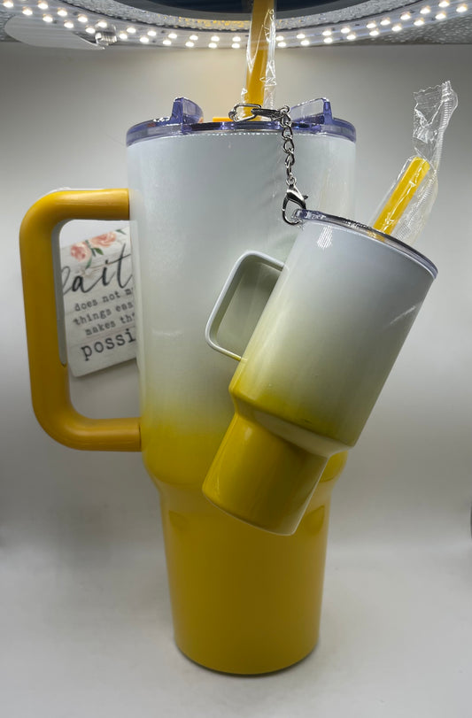 40oz Tumbler Plus 4oz.Mini Shot Custom #60