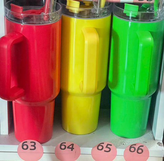 40oz Neon Sublimation #63