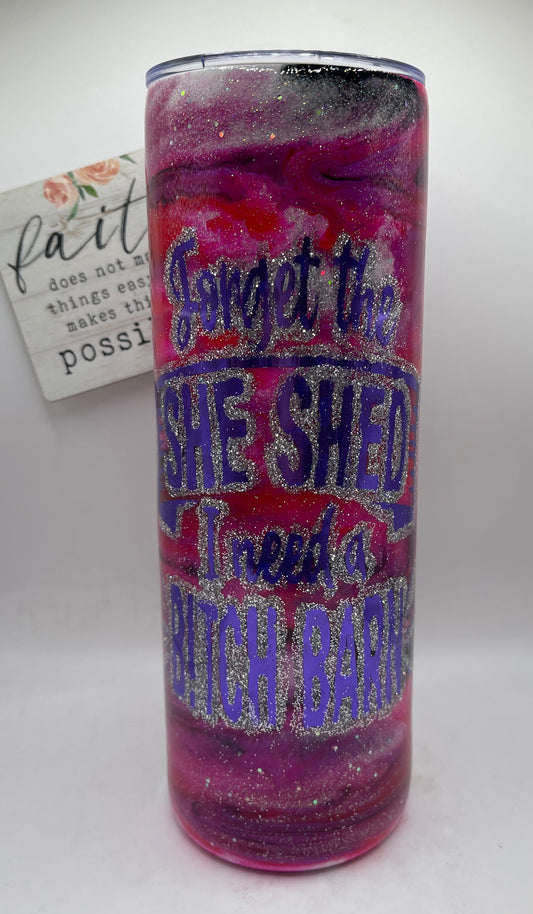 20 oz. Alcohol Ink Drop "Bitch Barn" #17