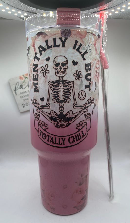 40oz. Tumbler with Handle-Chill