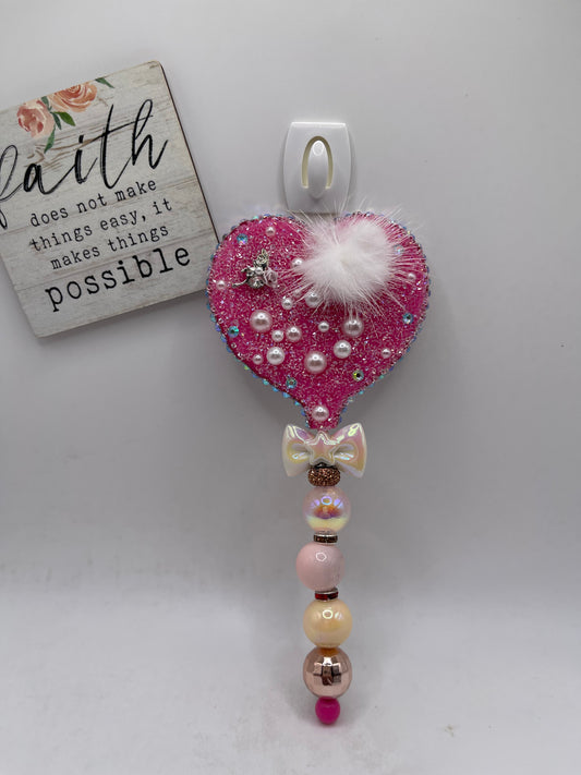 Fancy Beaded Mirror #16