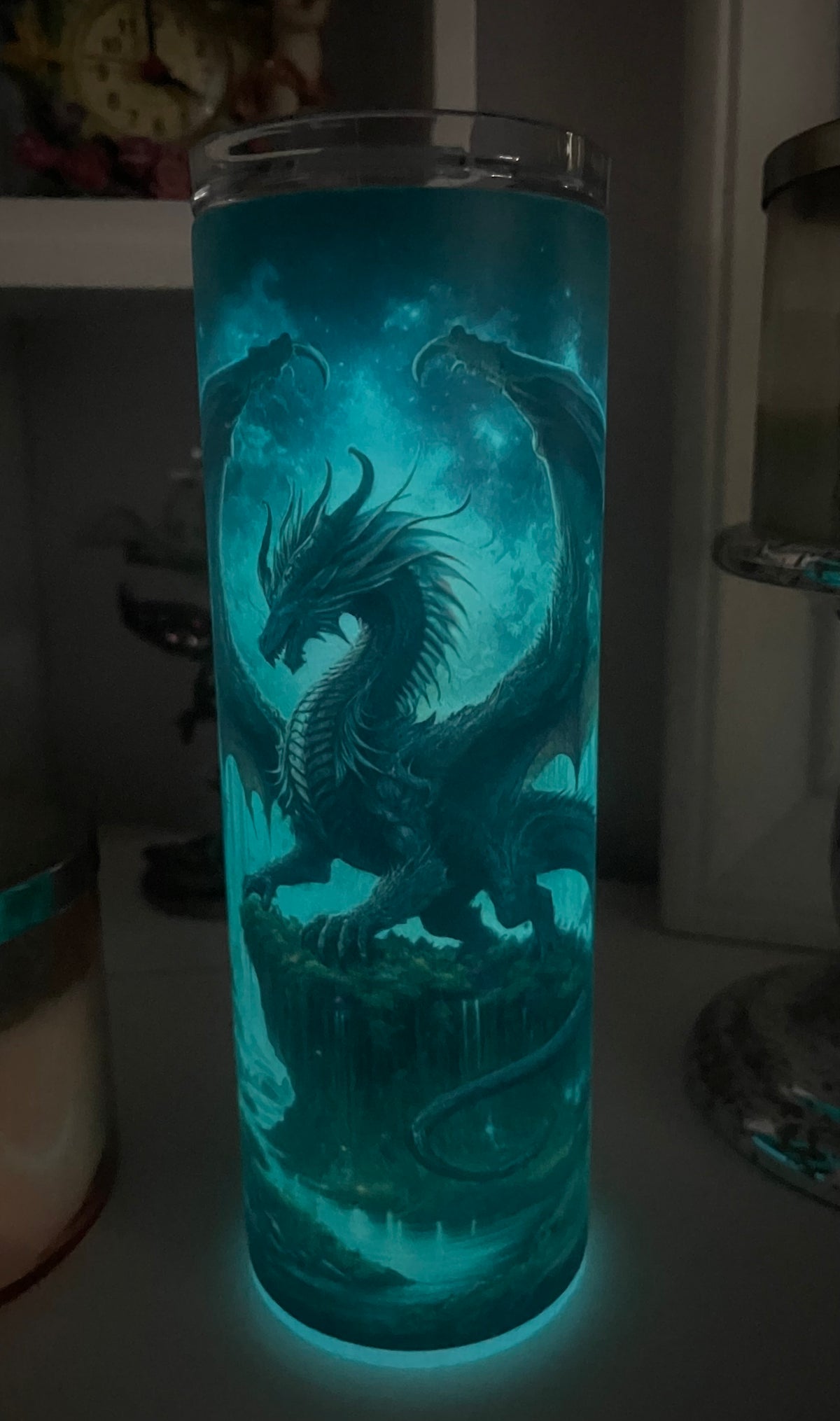 20oz Glow in the Dark Dragon