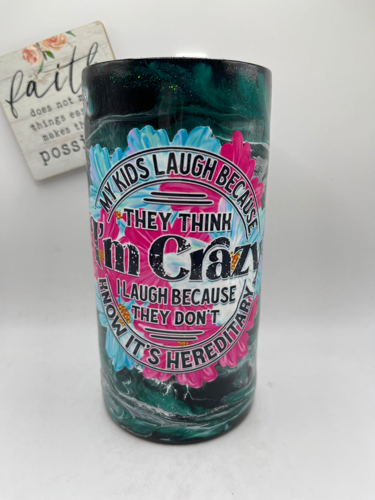 4 in 1 Can Cooler Ink epoxy design with decal