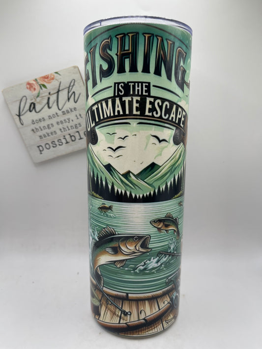 20oz Sublimation- Fish #13