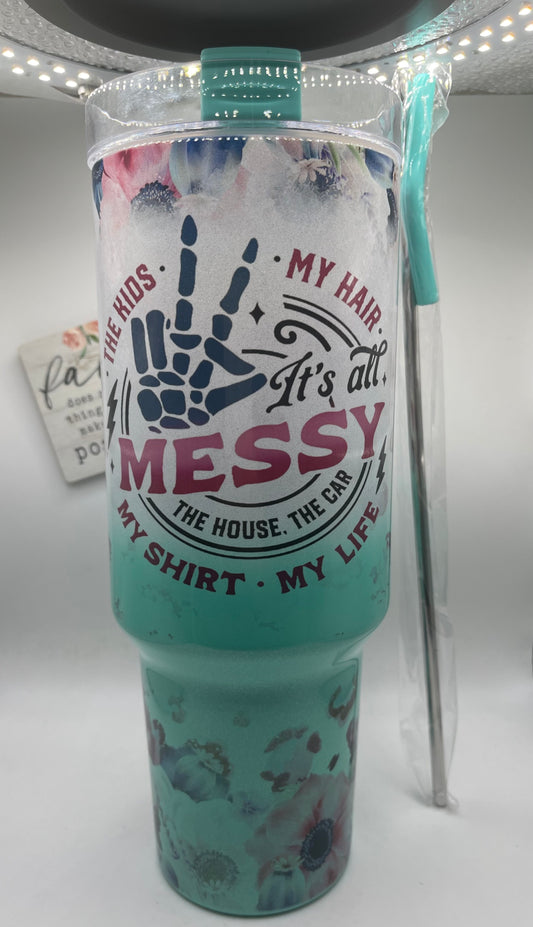 40oz. Tumbler with Handle