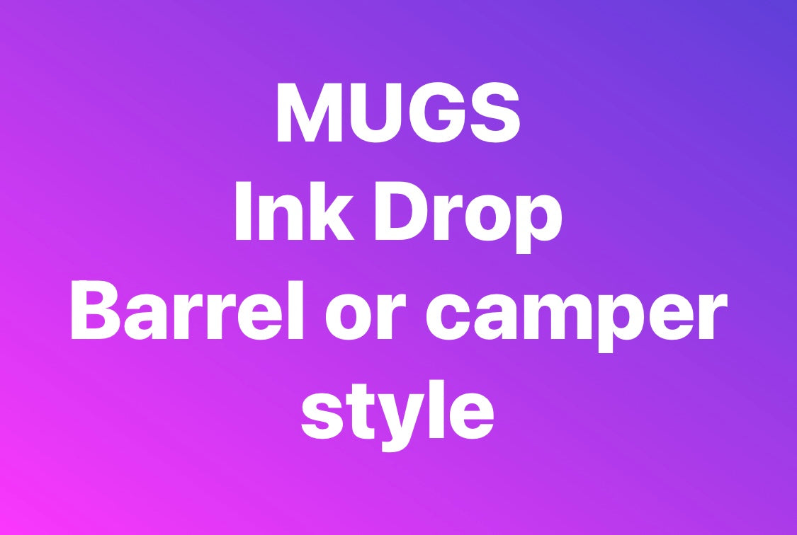 Camper style Mugs 12oz.