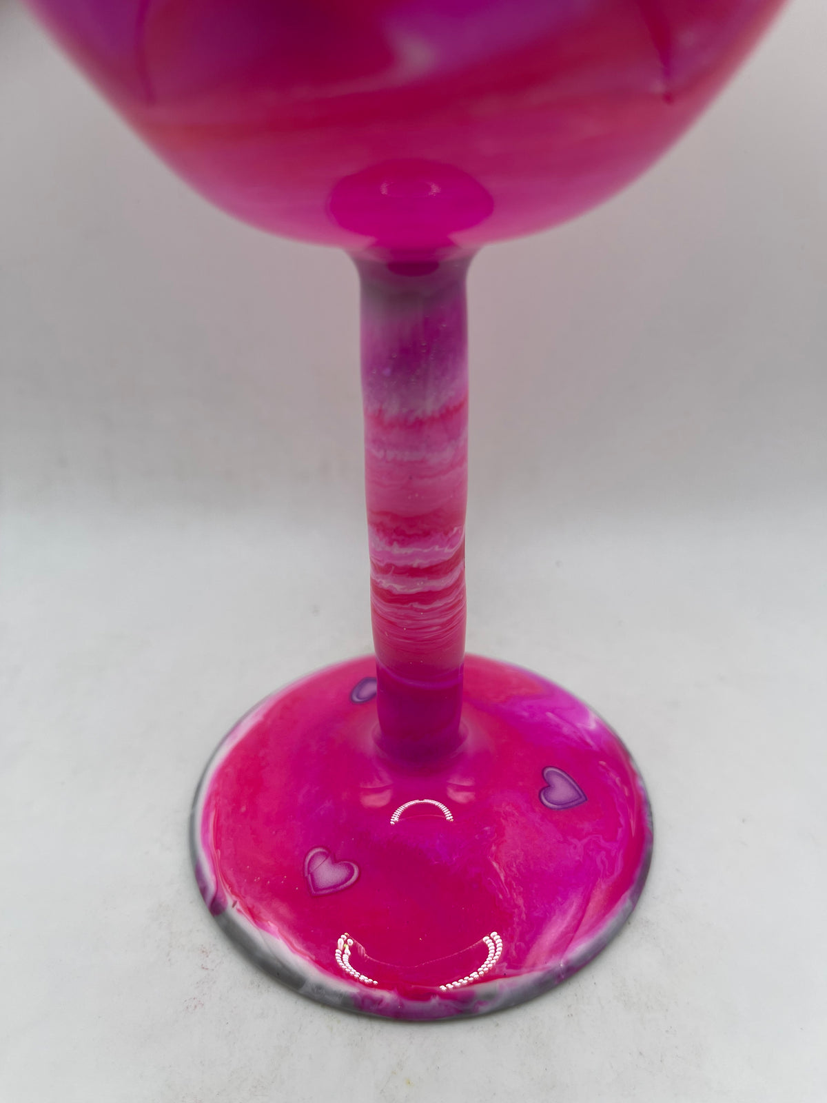 Wine Glass Epoxy Coated #35