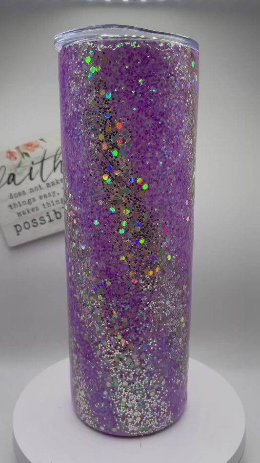 20 oz. Glitter Swirl
