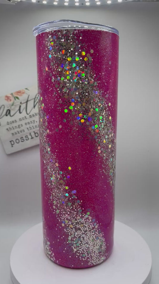 20 oz. Glitter Swirl